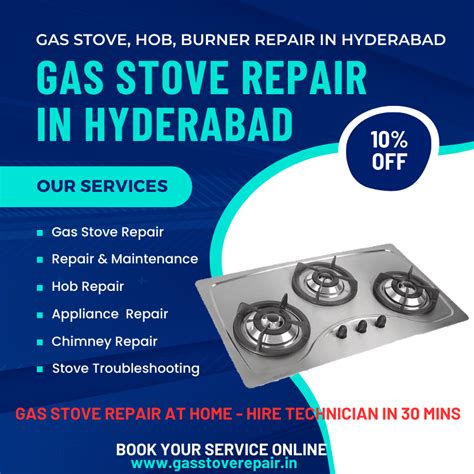 maruthi gas stove repair at home service in hyderabad